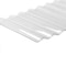 Ejoy 20in W x 72in L Polycarbonate Roof Panel in Clear, 6PK 72x20WavyRoofPanel_6pc - alternate 3